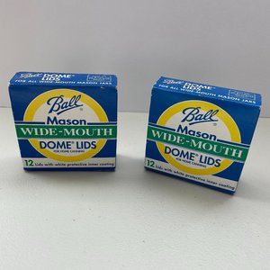 Ball Wide-Mouth Dome Lids Lot of 2 packs